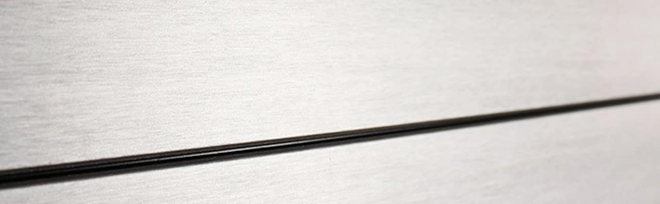 Close Up Of Brushed Nickel Sample